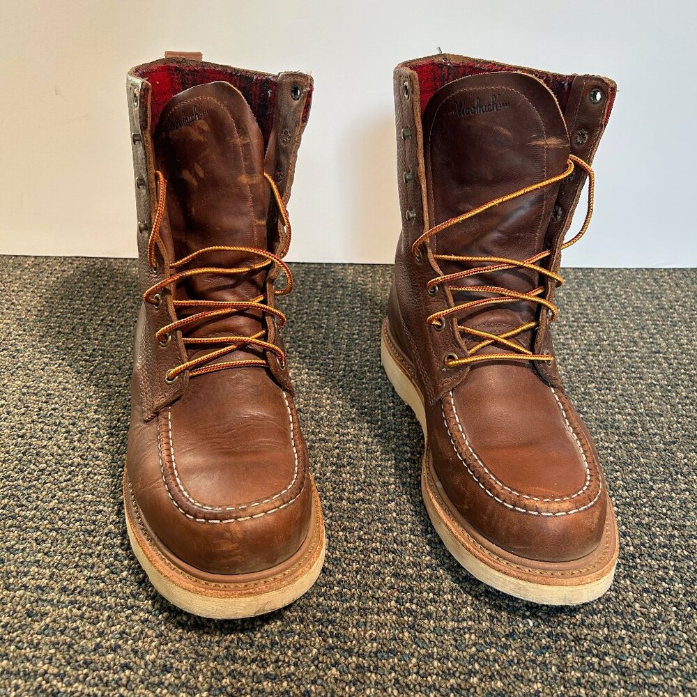 Woolrich Footwear Favorites Icon Speculator  in Basalt Brown Size 8